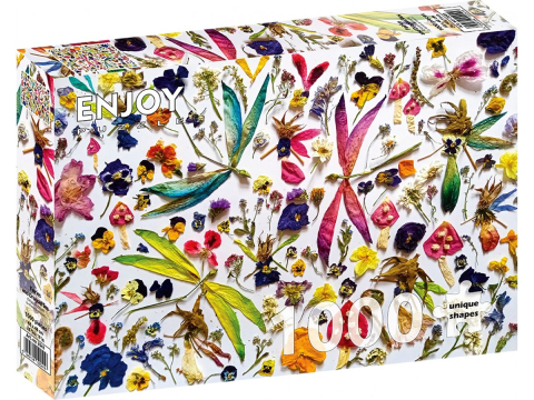 Puzzle - Puzzle 1000 piese Enjoy – Fairies and Dragonflies