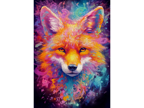 Puzzle 1000 piese Enjoy – Fiery Fox [1]