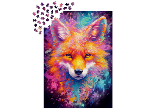 Puzzle 1000 piese Enjoy – Fiery Fox [2]