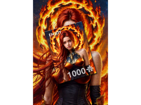 Puzzle 1000 piese Enjoy – Fire Element [3]