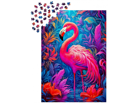 Puzzle 1000 piese Enjoy – Flamingo Miracle [2]