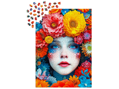 Puzzle 1000 piese Enjoy – Floral Grasp [2]
