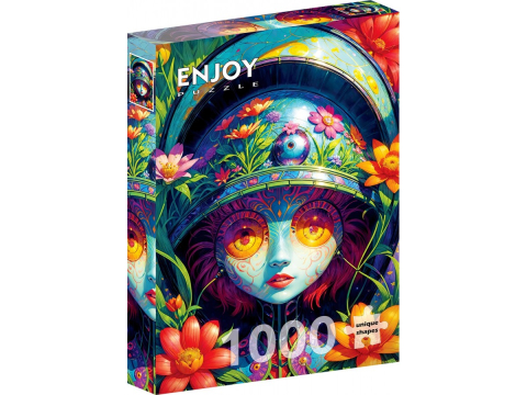 Noutati - Puzzle 1000 piese Enjoy – Floral Warrior