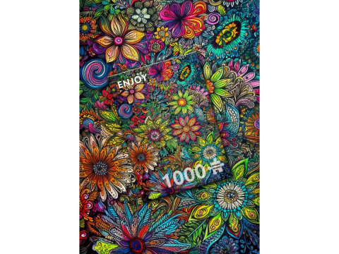 Puzzle 1000 piese Enjoy – Flower Power [3]