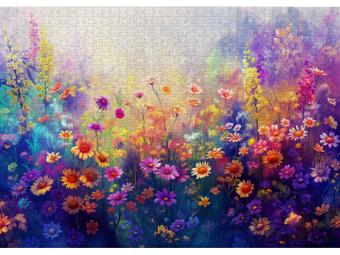 Puzzle 1000 piese Enjoy – Flowering Glade [1]
