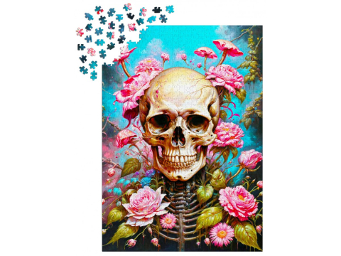 Puzzle 1000 piese Enjoy – Garden Skeleton [2]