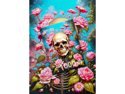 Puzzle 1000 piese Enjoy – Garden Skeleton [3]