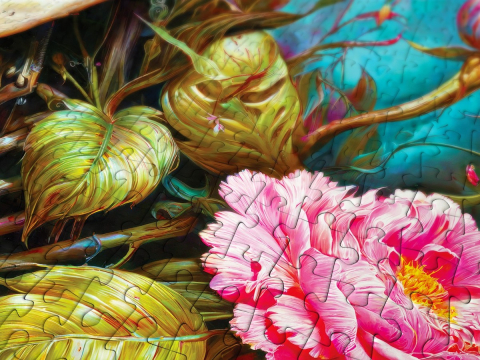 Puzzle 1000 piese Enjoy – Garden Skeleton [4]