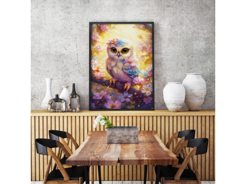 Puzzle 1000 piese Enjoy – Gentle Owl [5]