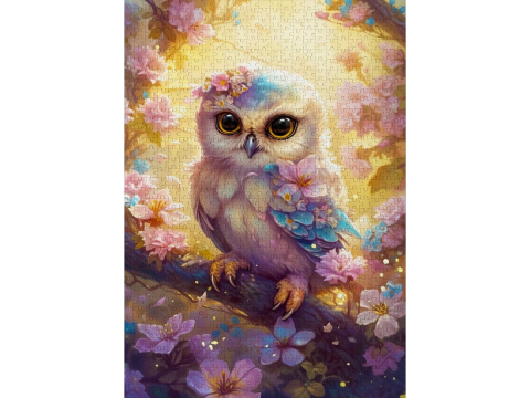 Puzzle 1000 piese Enjoy – Gentle Owl [1]