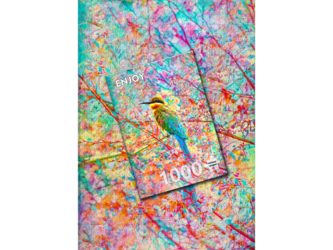 Puzzle 1000 piese Enjoy – Happy Bird [3]