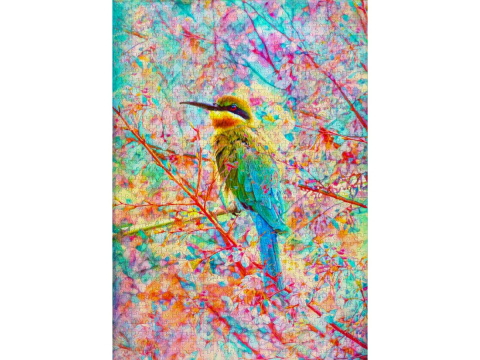 Puzzle 1000 piese Enjoy – Happy Bird [1]