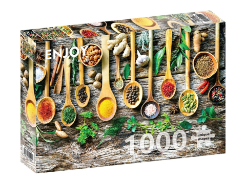 Puzzle - Puzzle 1000 piese Enjoy – Herbs and Spices