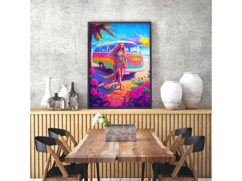 Puzzle 1000 piese Enjoy – Hippie at Heart [5]