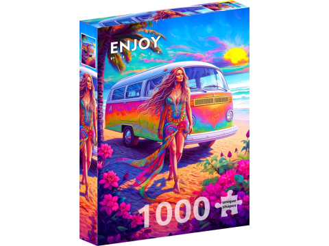 Puzzle - Puzzle 1000 piese Enjoy – Hippie at Heart