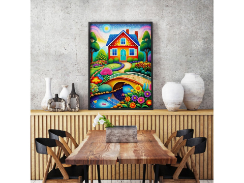 Puzzle 1000 piese Enjoy – House of Colors [5]