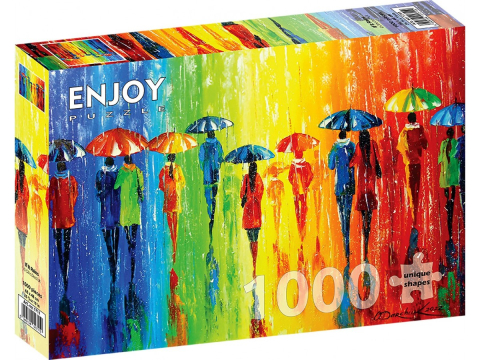 Puzzle 1000 piese - Puzzle 1000 piese Enjoy – If It Rains