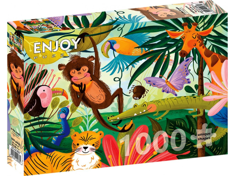 Puzzle - Puzzle 1000 piese Enjoy – In the Jungle