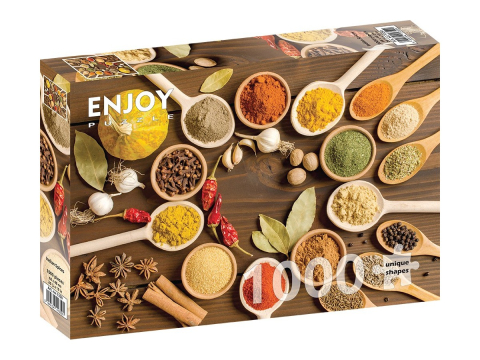 Puzzle - Puzzle 1000 piese Enjoy – Indian Spices