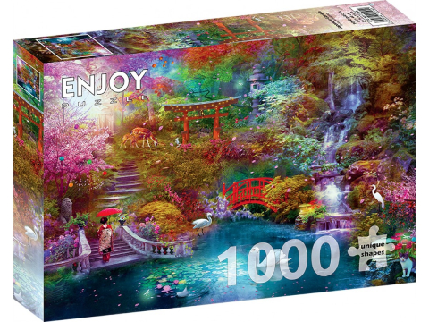 Puzzle - Puzzle 1000 piese Enjoy – Japanese Garden