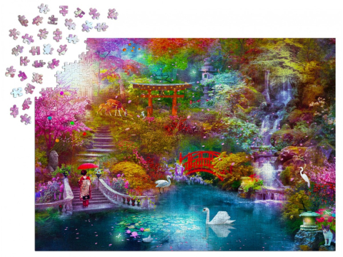 Puzzle 1000 piese Enjoy – Japanese Garden [2]