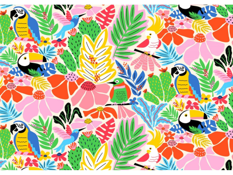 Puzzle 1000 piese Enjoy – Joyful Jungle [1]