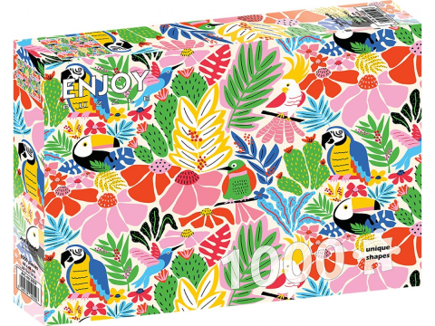 Puzzle - Puzzle 1000 piese Enjoy – Joyful Jungle