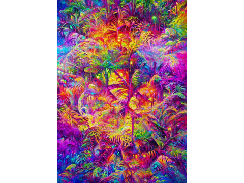 Puzzle 1000 piese Enjoy – Jungle Tapestry [1]