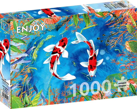 Puzzle - Puzzle 1000 piese Enjoy – Just Keep Swimming