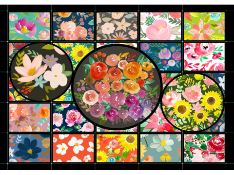 Puzzle 1000 piese Enjoy – Lacy’s Flower Garden [1]