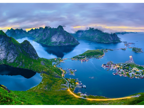 Puzzle 1000 piese Enjoy – Lofoten Islands, Norway [1]