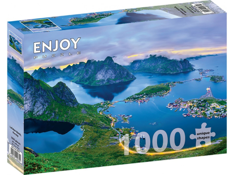 Puzzle - Puzzle 1000 piese Enjoy – Lofoten Islands, Norway