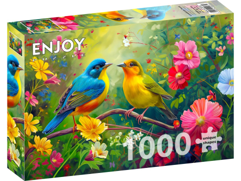 Puzzle - Puzzle 1000 piese Enjoy – Lovebirds Duet