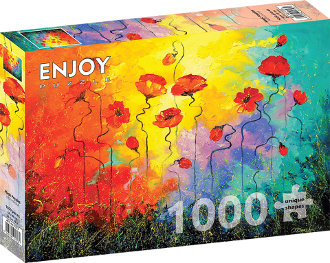 Puzzle 1000 piese - Puzzle 1000 piese Enjoy – Magic Poppies