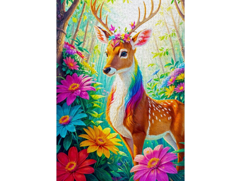 Puzzle 1000 piese Enjoy – Magical Deer [1]