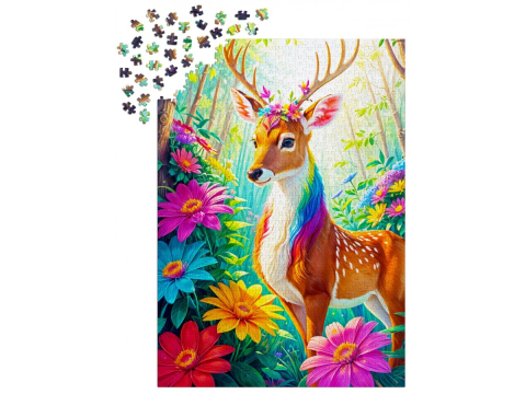 Puzzle 1000 piese Enjoy – Magical Deer [2]