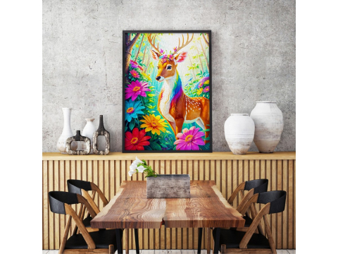 Puzzle 1000 piese Enjoy – Magical Deer [5]