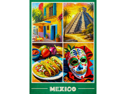 Puzzle 1000 piese Enjoy – Mexico [1]