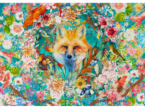Puzzle 1000 piese Enjoy – Miss Foxy [1]