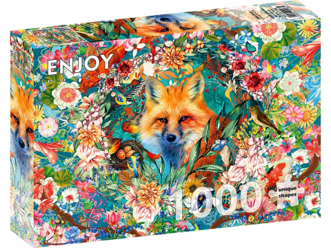Puzzle - Puzzle 1000 piese Enjoy – Miss Foxy