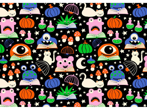 Puzzle 1000 piese Enjoy – Monsters at Work [1]