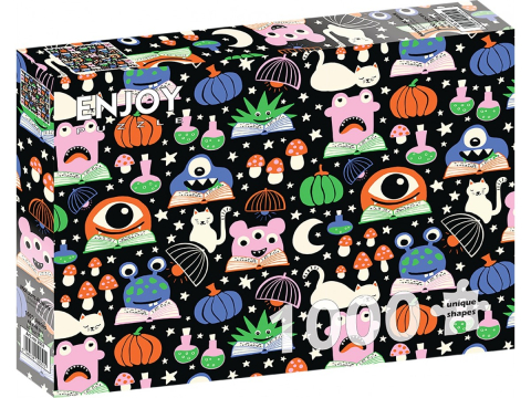 Puzzle - Puzzle 1000 piese Enjoy – Monsters at Work