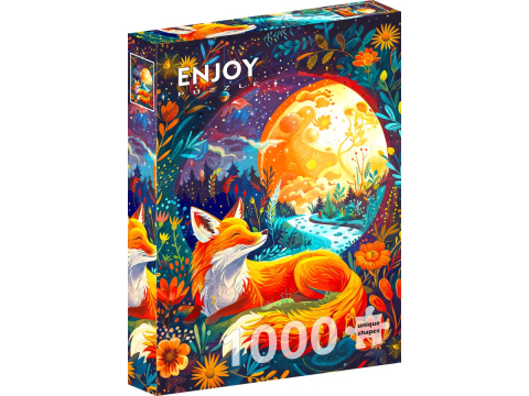 Puzzle - Puzzle 1000 piese Enjoy – Moon Fox