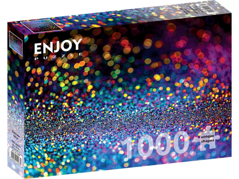 Puzzle 1000 piese - Puzzle 1000 piese Enjoy – Multicolor Glitter