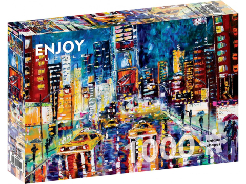 Puzzle 1000 piese - Puzzle 1000 piese Enjoy – New York Lights