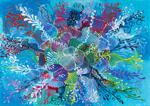 Puzzle 1000 piese Enjoy – Ocean Blues [1]