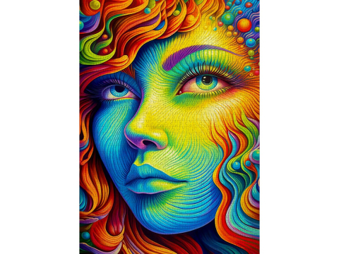 Puzzle 1000 piese Enjoy – Painted Lady [1]