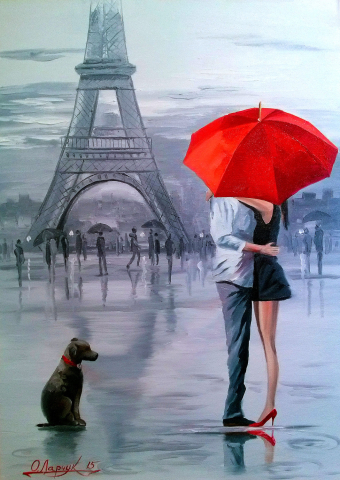 Puzzle 1000 piese Enjoy – Paris for Two [1]