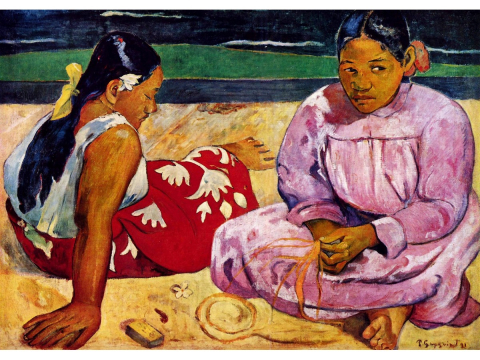 Puzzle 1000 piese Enjoy – Paul Gauguin: Tahitian Women on the Beach [1]