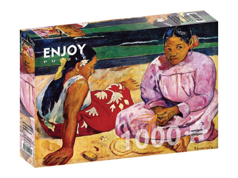 Puzzle - Puzzle 1000 piese Enjoy – Paul Gauguin: Tahitian Women on the Beach